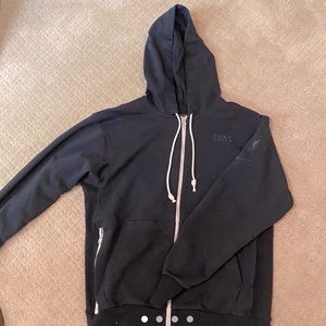 Black Nike Phoenix Suns Zip-up Jacket Mens